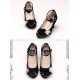 Iris Corolla Elizabeth Double Layer Velvet Shoes(Reservation/5 Colours/Full Payment Without Shipping)